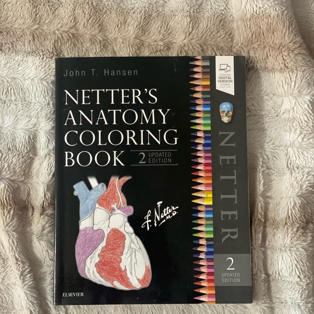 Anatomy coloring book